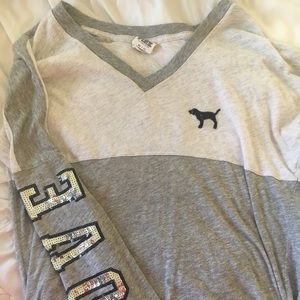 VS Pink Long Sleeve Top